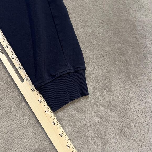 Gymshark Pants Mens Large Navy Blue Joggers Athletic Sweatpants Tapered Fit - Picture 7 of 9